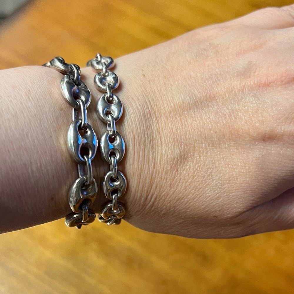 Chaine d'ancre  bracelet  Bracelet pre-loved 925  Made in Italy
